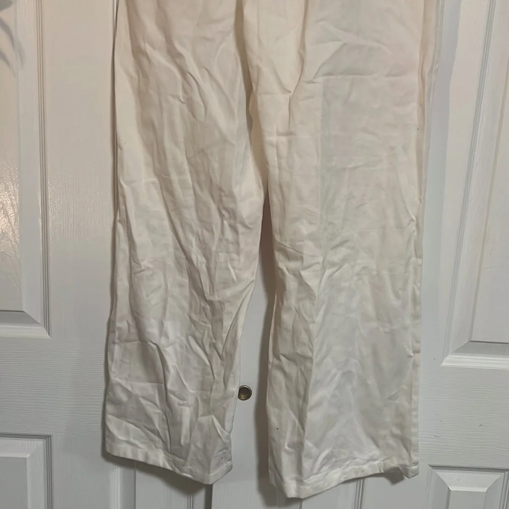 Wide Leg High Rise Painted Design Jeans - Picture 7 of 11